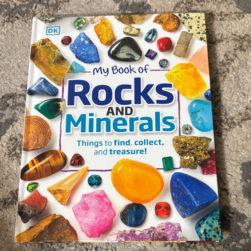 DK My Book of Rocks and Minerals - Colorful Gemstones Cover